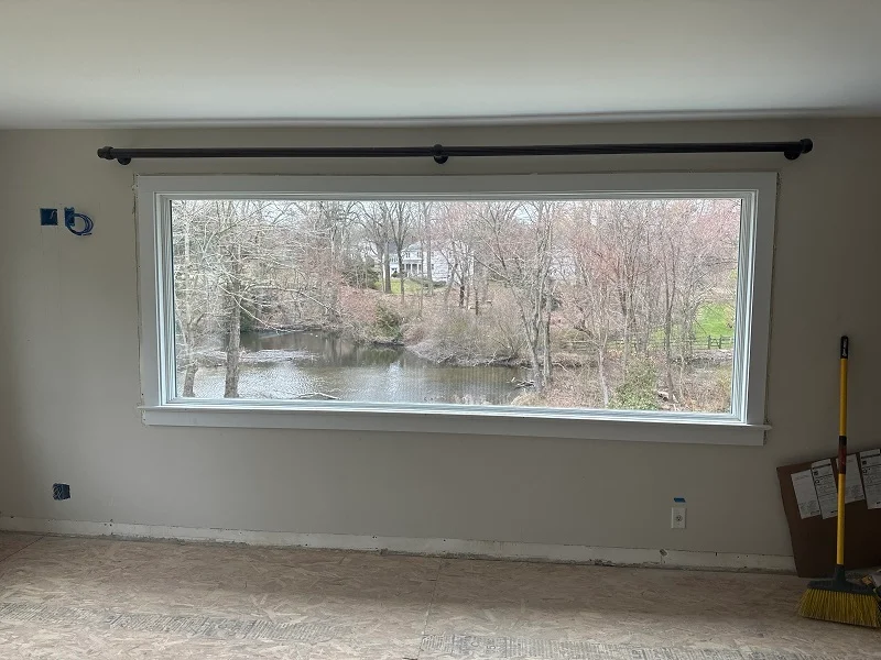 Andersen 400 Series Picture Window With A Great Pond View In Norwalk,CT